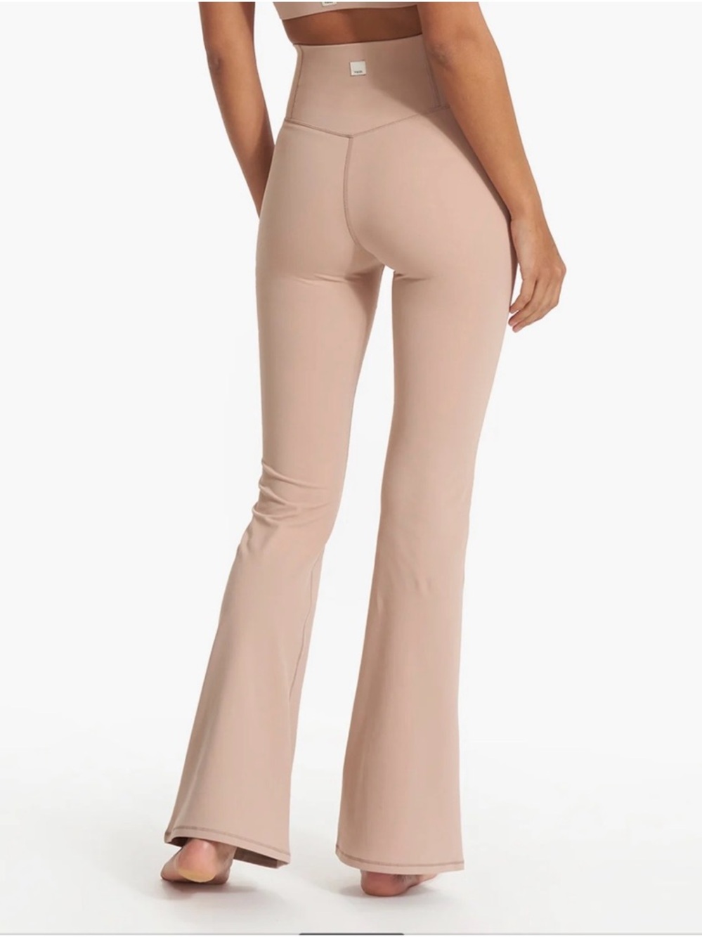 Vuori studio flare High-Rise Flare Leggings in coconut